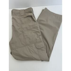 5.11 Tactical Series Mens Cargo Pants Size 36x32 Khaki Ripstop Outdoors Hiking.